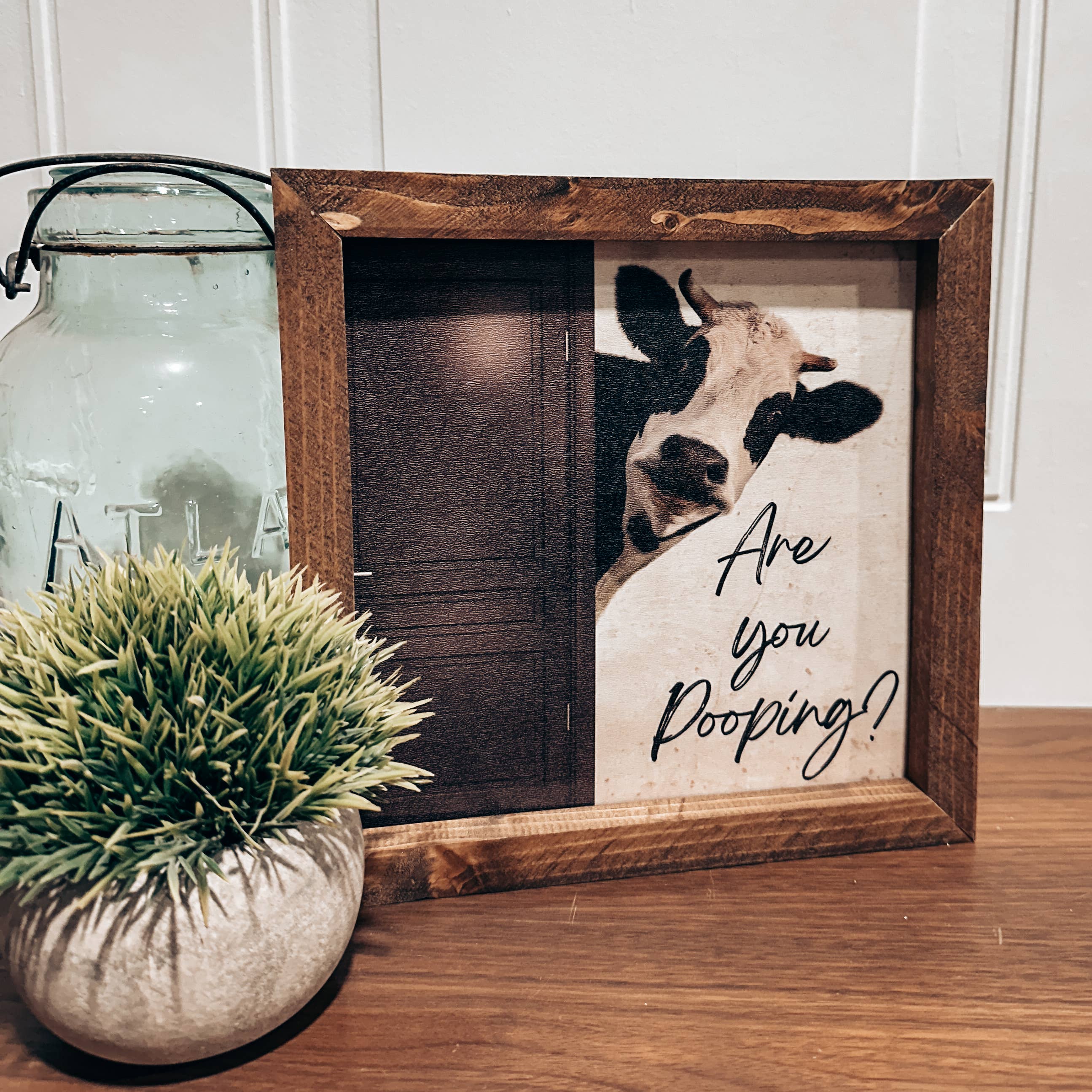 The Broken Board - Wholesale Bathroom Sign - Funny Bathroom sign4