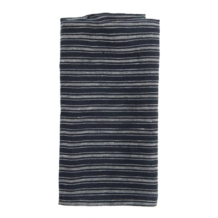 Handtücher Boat Stripe Indigo & White, 20 x 30 Stück, 2 Stück für den Großhandel von Caravan Home