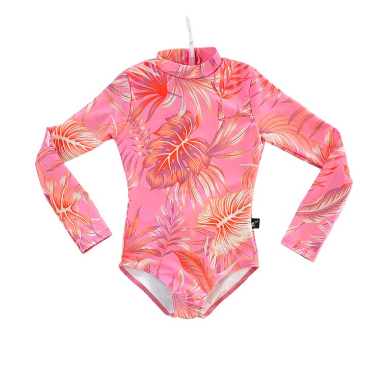 Combinaison Une Pièce Fille SHRED - Design Blush Crush pour la vente par The Salty Grom