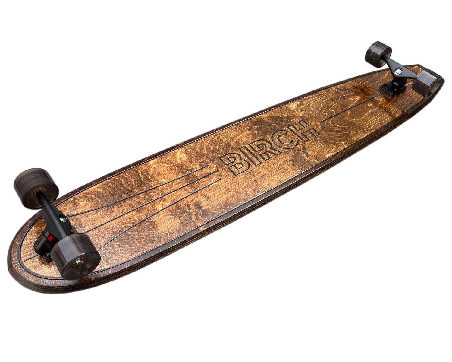 Lucid Grip - Wholesale Sporting Accessories - BIRCH 60" LOG Cruiser: Surf-Inspired Longboard Skateboard - Complete Setup12