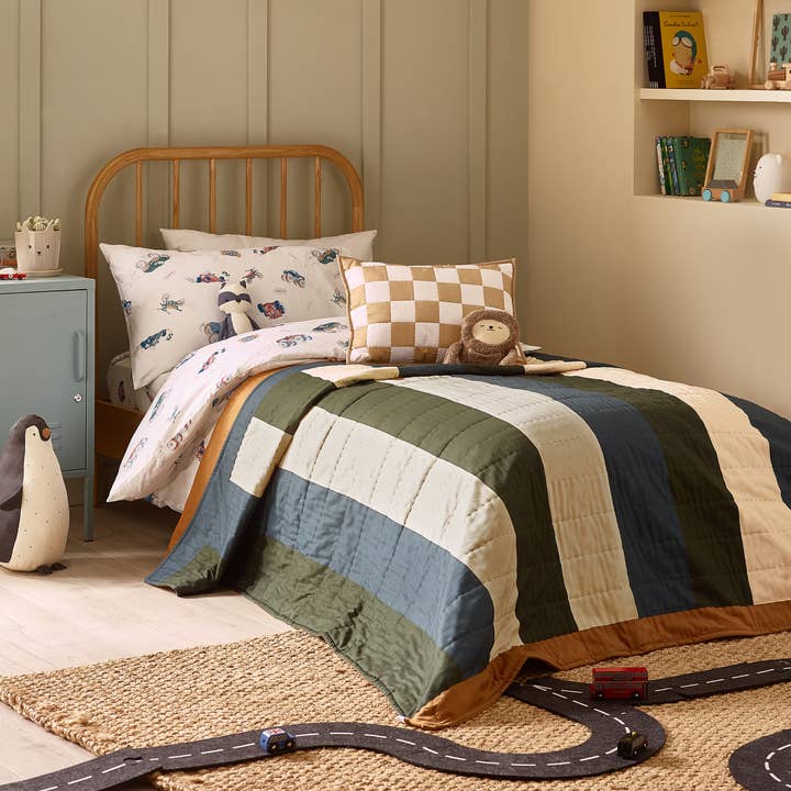 Vehicles Organic Cotton Quilt for wholesale by Kabode