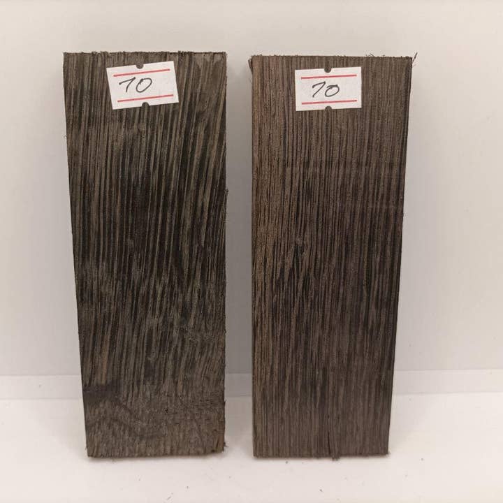 2pcs Bog Oak Woodturning Blocks 1000-5800 Years Old #6 for wholesale by Prut63683
