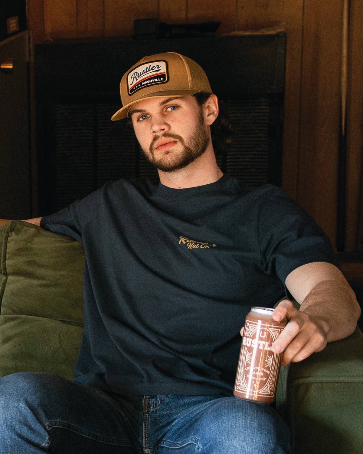 Rustler Hat Co. - Wholesale Trucker Hat - Unisex - Canvas Gas Station Trucker Hat1