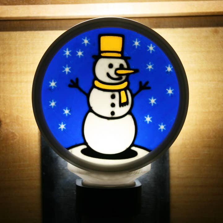 Snowman LED Nightlight for wholesale by G3 Studios