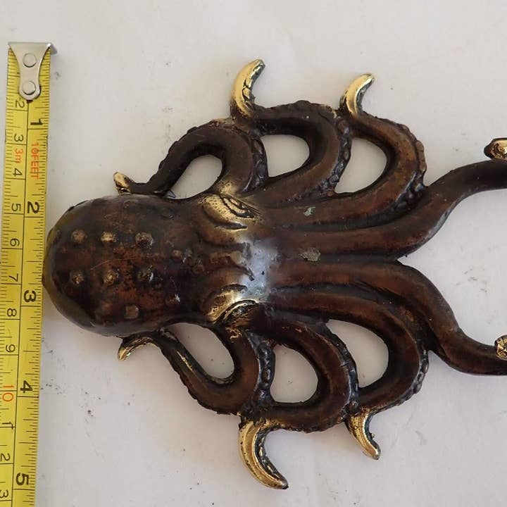 Ubud Glass – Gancho de parede por atacado – Decoração de parede em latão com cabide de polvo7