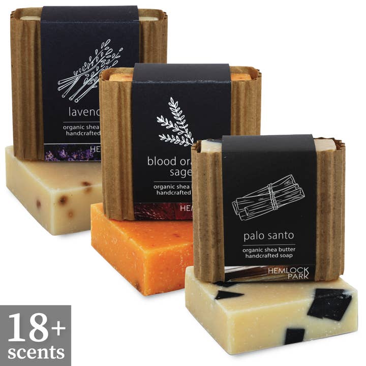 Hemlock Park - Wholesale Bar Soap - Organic Shea Butter Soap