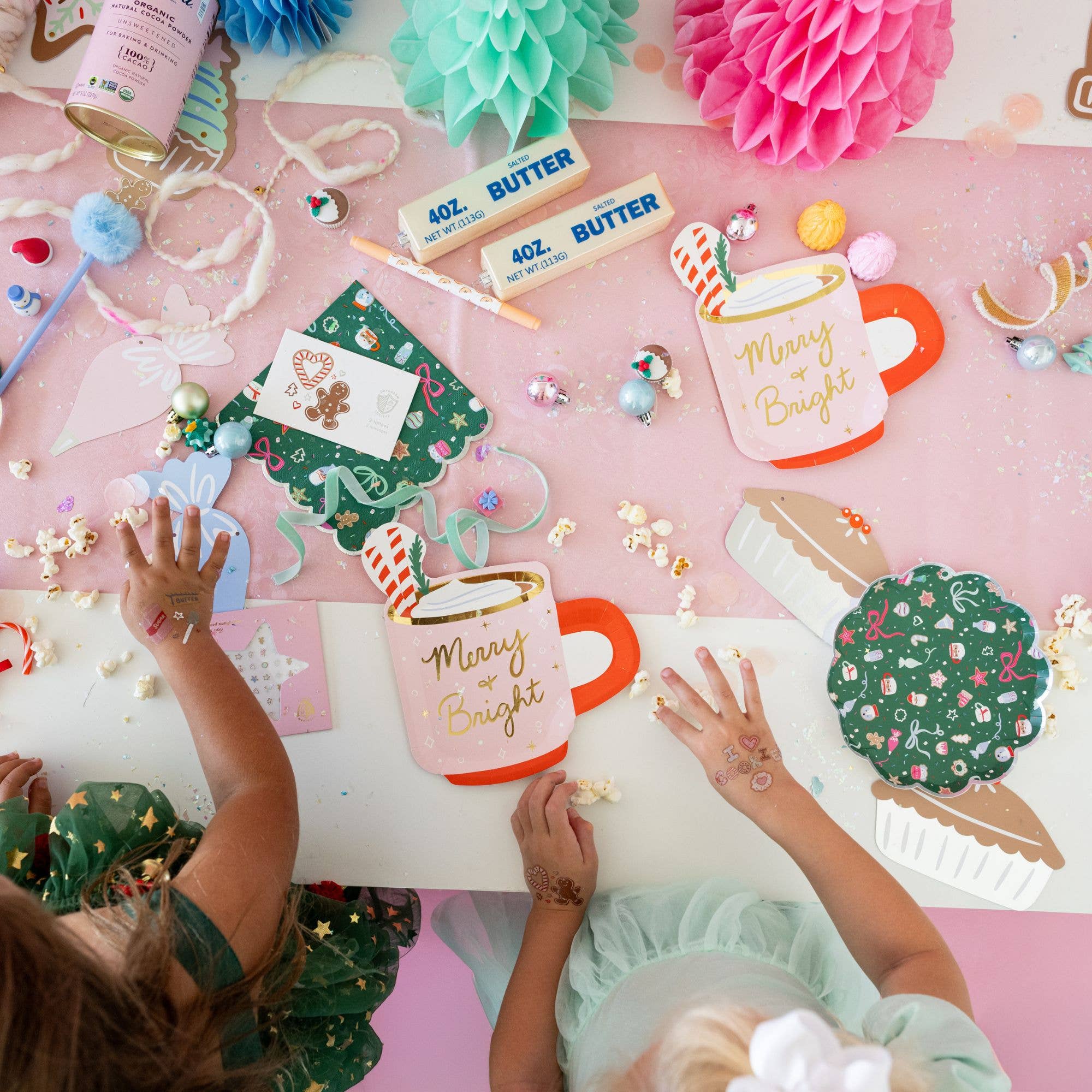 Jollity & Co. + Daydream Society - Wholesale Disposable Plate - Baking Spirits Bright Merry & Bright Mug Small Plates2