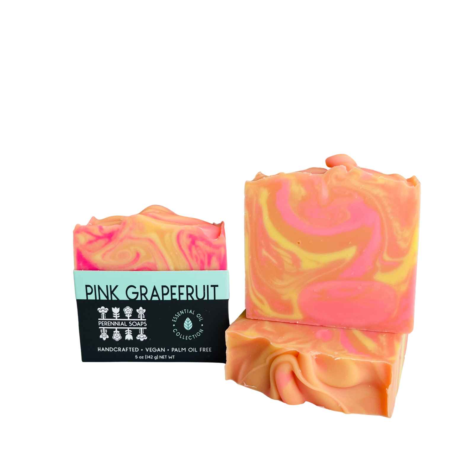 Perennial Soaps - Wholesale Bar Soap - Pink Grapefruit Bar Soap1