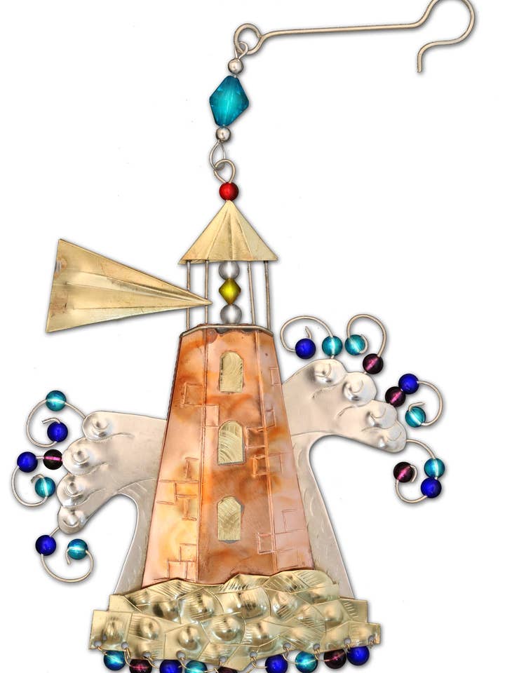 Beacon Lighthouse Ornament for wholesale by Pilgrim Imports