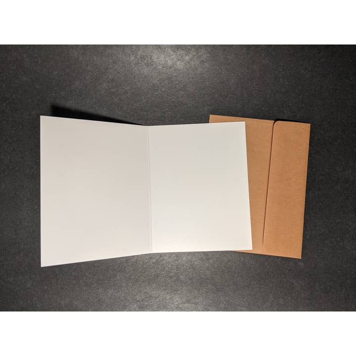 True North Creations – wholesale Everyday greeting card – Raccoon with Flower Greeting Card3