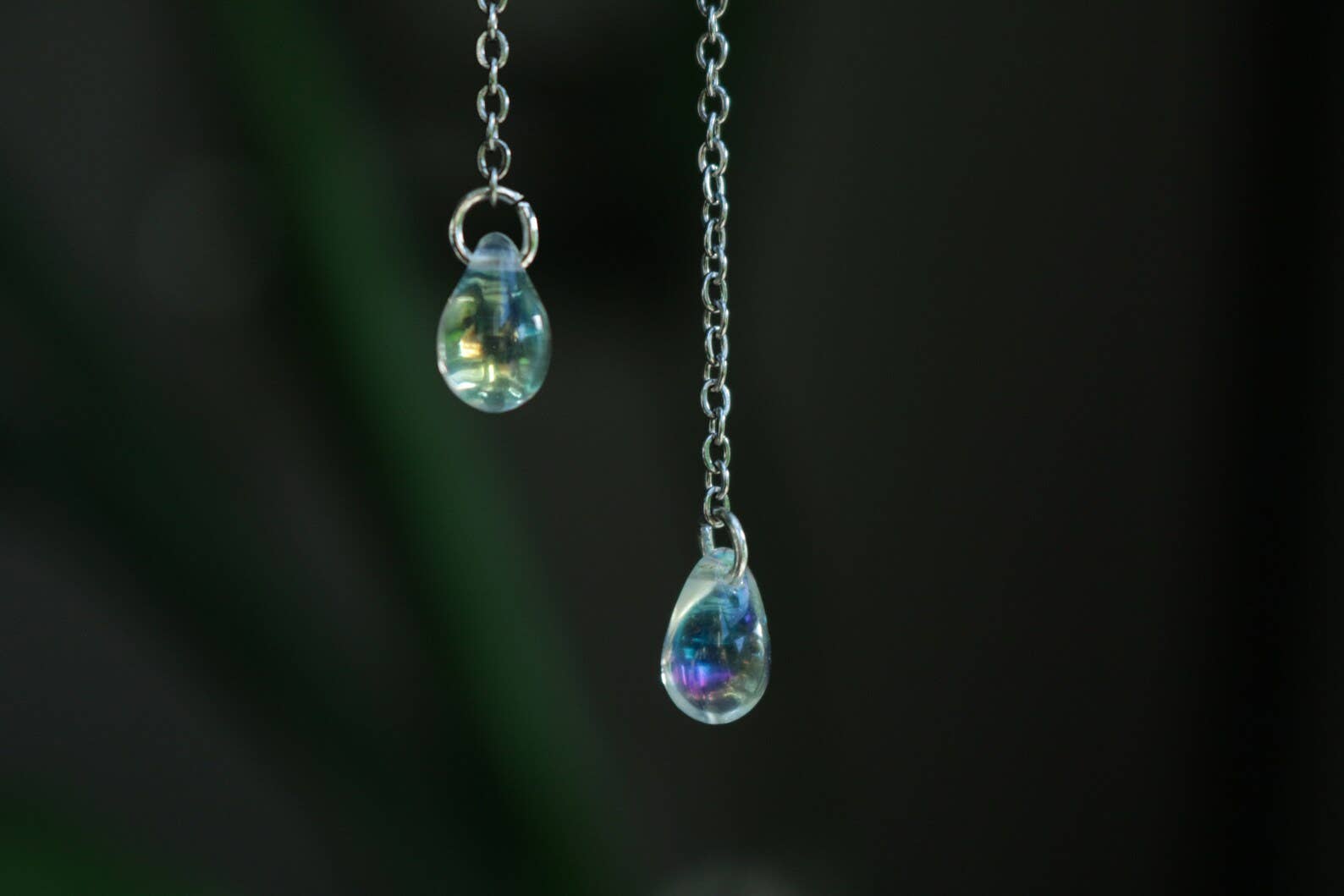 Cosmic Crow - Wholesale Ornament - Glass Drop Plant Charm, Pack of 5 | House Plant Decor Hook1