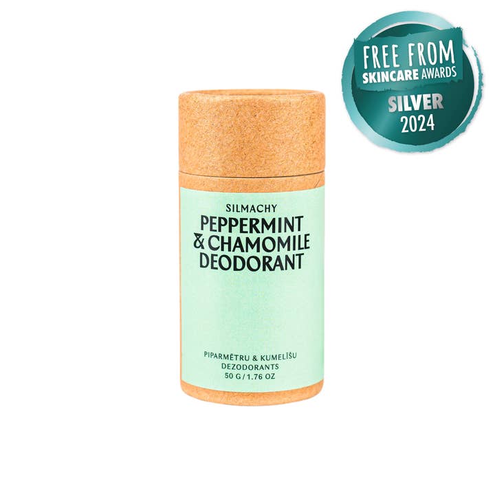 SILMACHY cosmetics - Wholesale Deodorant - Unisex - Natural Peppermint & Chamomile Deodorant Stick aluminum-free