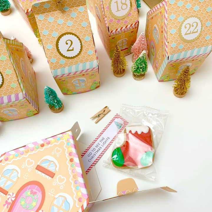 Gingerbread House Village Christmas Advent Calendar and other Purchase Wholesale fidget toy advent calendar. Free Returns & Net 60 Terms on Faire trending on Faire.