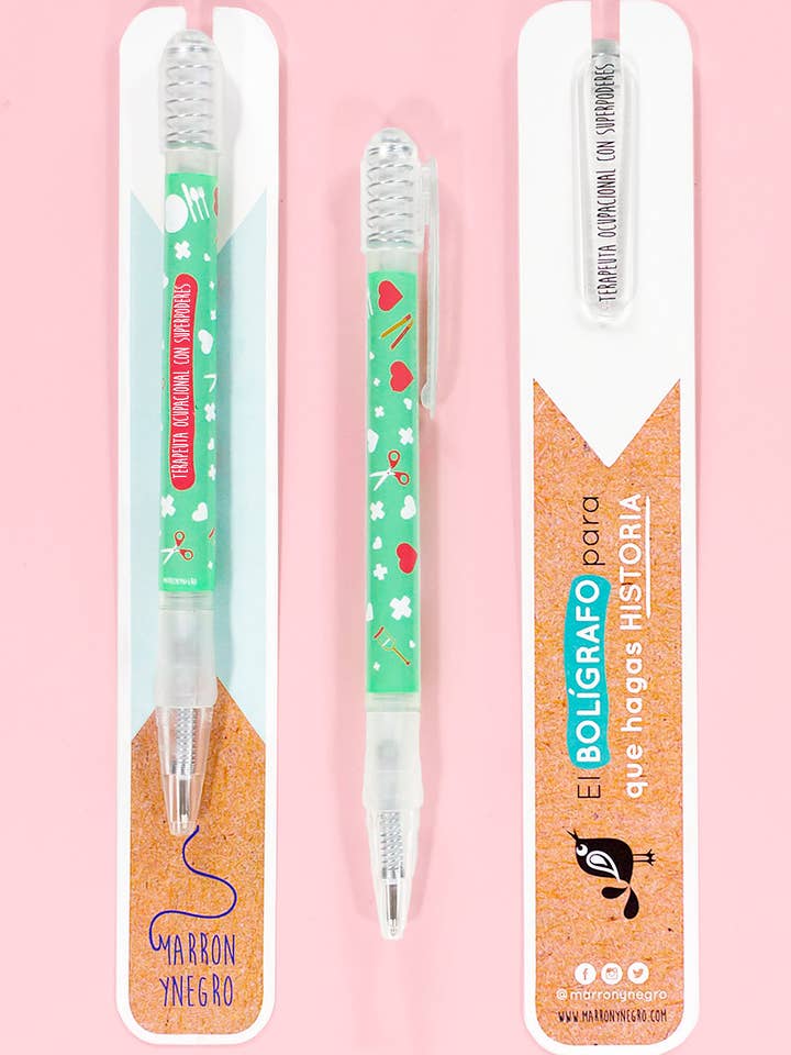 Penna « Occupational Therapist » con superpoteri per la vendita all'ingrosso da parte di Marronynegro