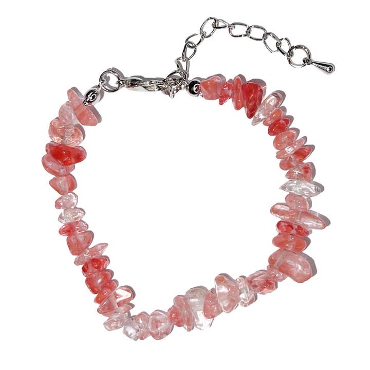 Watermelon Crystal Armband - Barok met sluiting voor wholesale door France Mineraux
