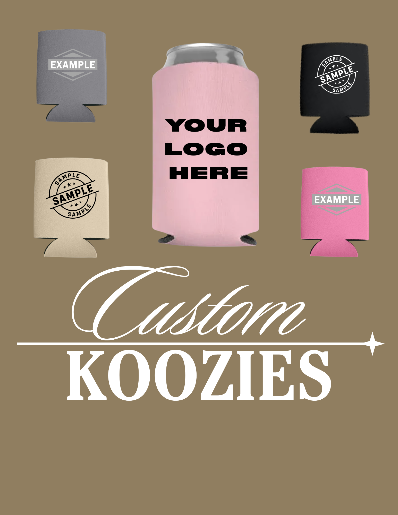Threaded Rodeo - Vente Housses de boisson - Koozies personnalisés0