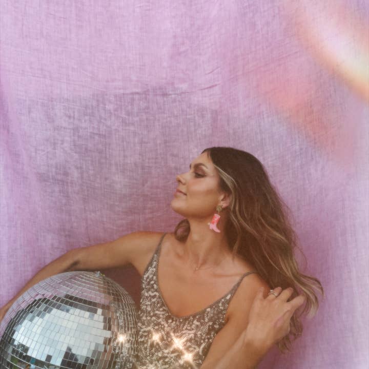 Emeldo - Wholesale Dangle Earrings - Cowgirl Boot Earrings // pink, neon red and gold1