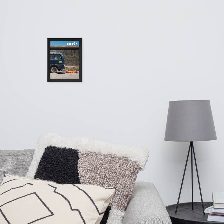 Issue 01 Framed Cover Art for wholesale by Ori Magazine