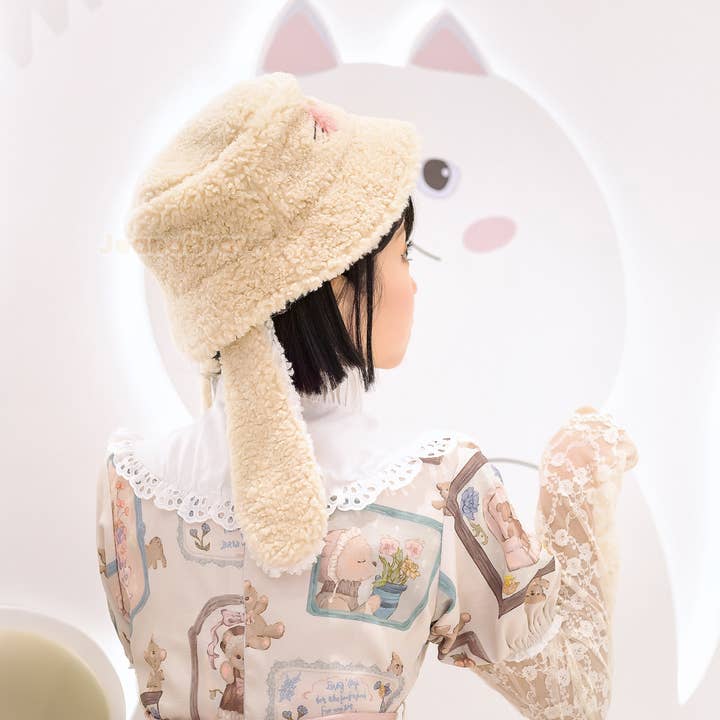 JeanaDraws - Wholesale Bucket Hat - Women's - Bunny Ear Bucket Hat6