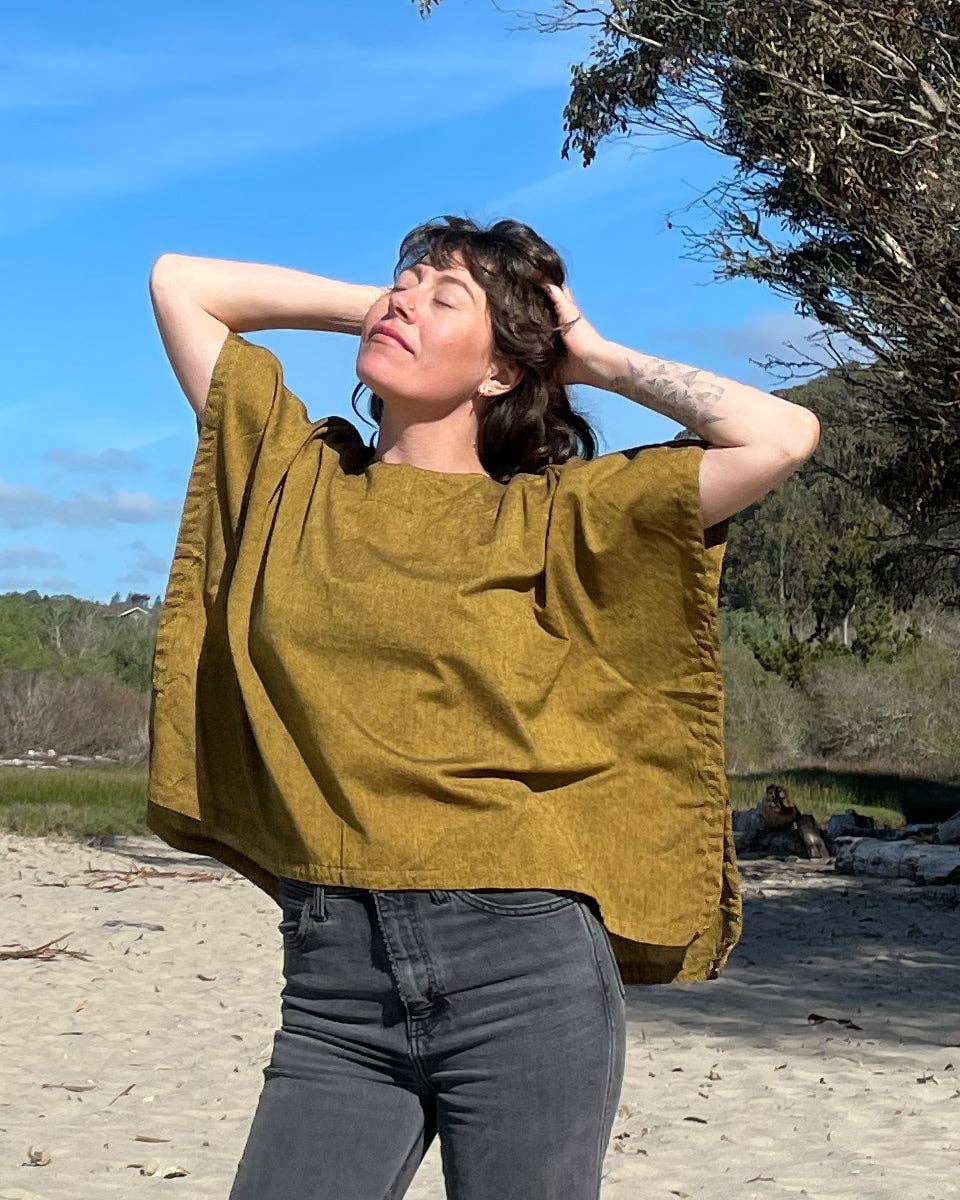 Zig Zag Asian Collection - Wholesale Blouse - Women's - Solid Cotton Box Top22