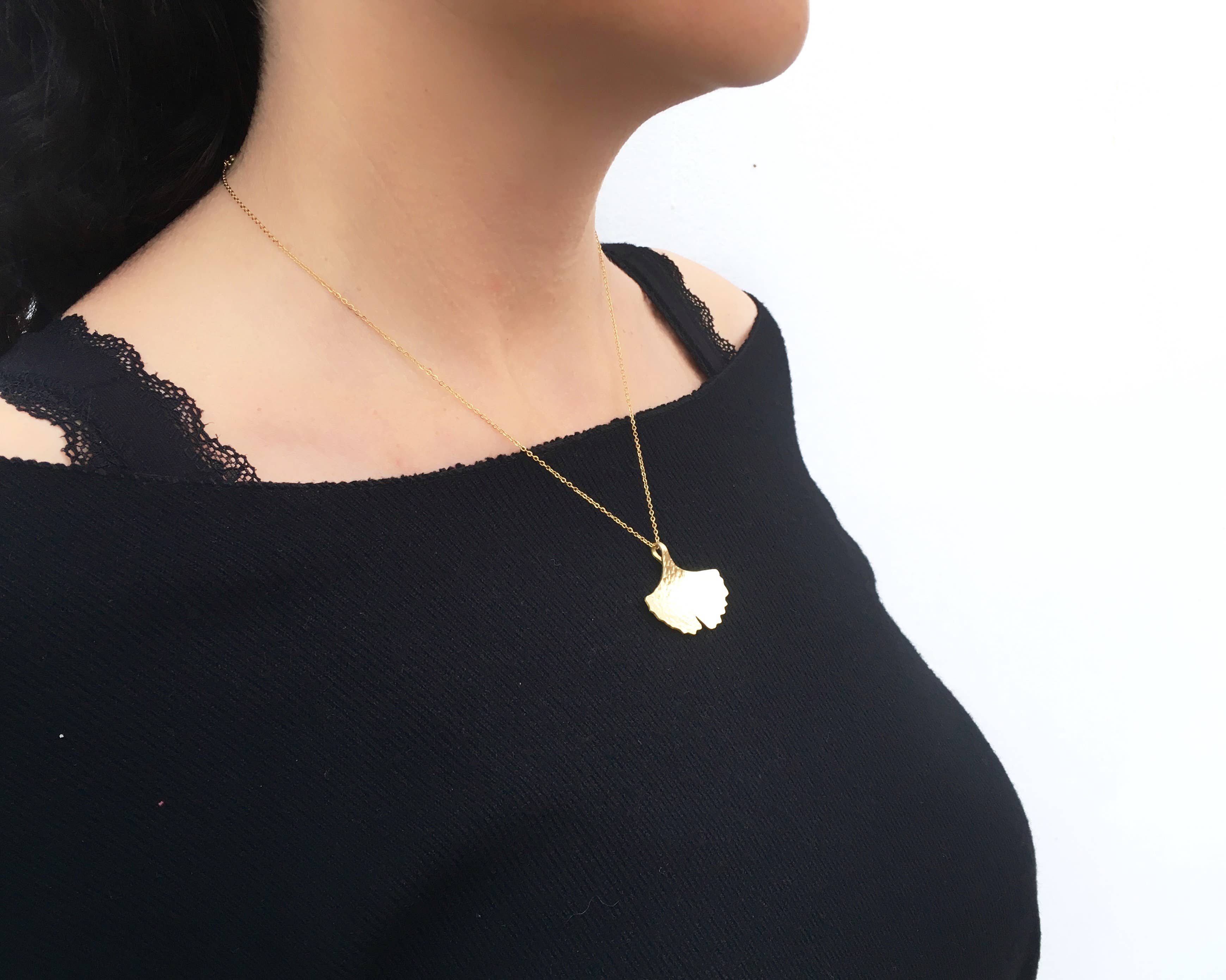 PGJewelryArt - Wholesale Pendant/Charm Necklace - Ginkgo Pendants2