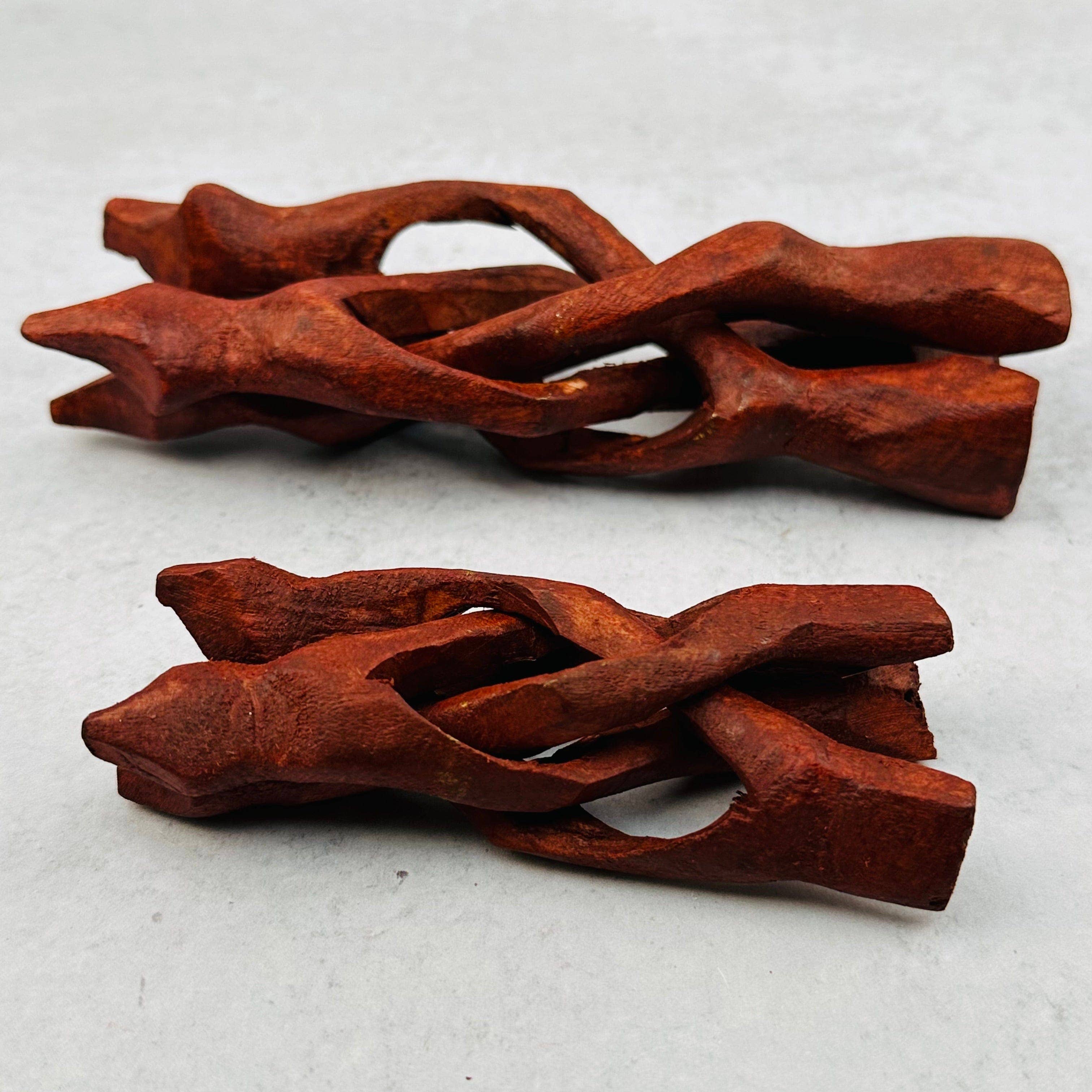 Rock Paradise - Wholesale Spiritual Stone/Crystal - Wood Cobra Crystal Stand - Cluster Holder - You Choose Size7