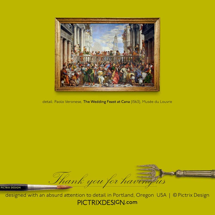 Pictrix Design - Wholesale Thank You Card - “Thank you for having us” A6 thank-you card6