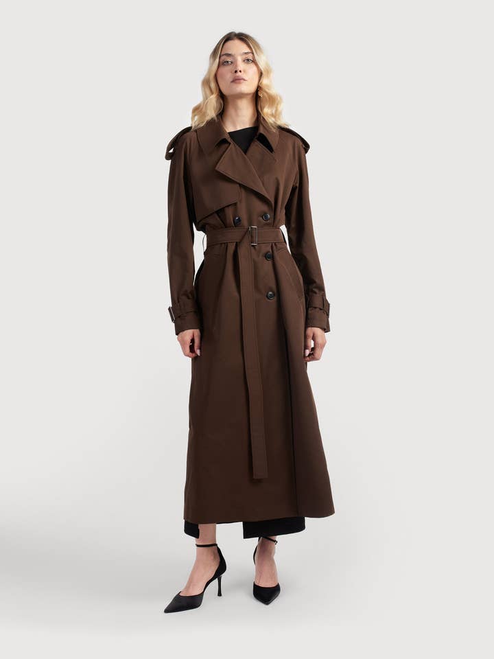 Haller trench-coat for wholesale by DIVALO Transylvania