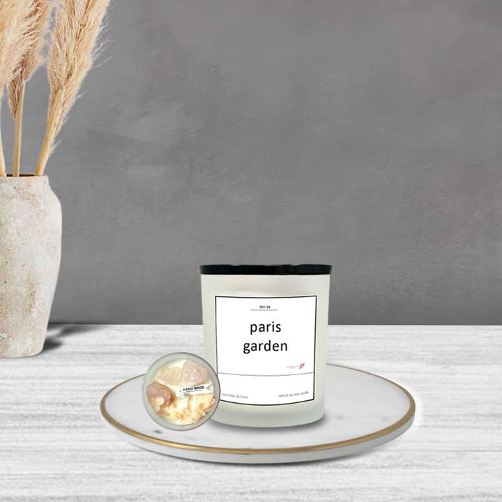 Paris Garden Scented Candle for wholesale by Evaparoma