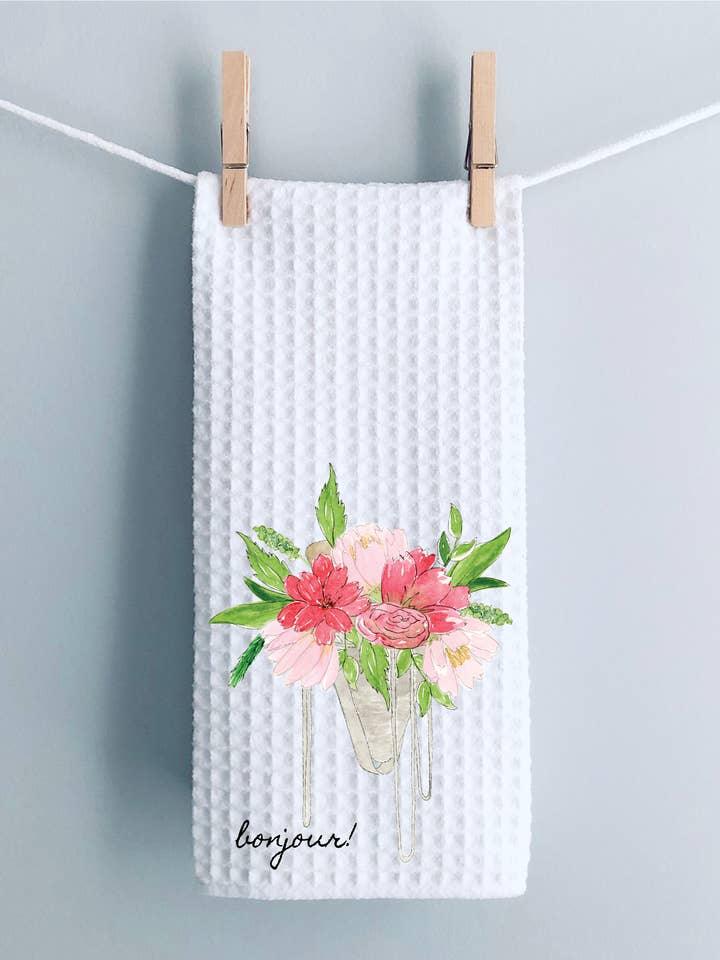 Bonjour handdoek voor wholesale door Krafty Inc