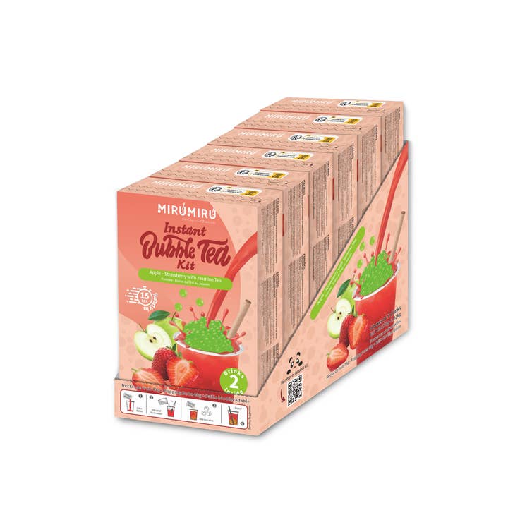 Kit Bubble Tea - Tè alla mela verde, fragola e gelsomino e ulteriori Risultati per automatico bubble tea all'ingrosso. Resi gratuiti e termini di pagamento a 60 giorni su Faire in tendenza su Faire.