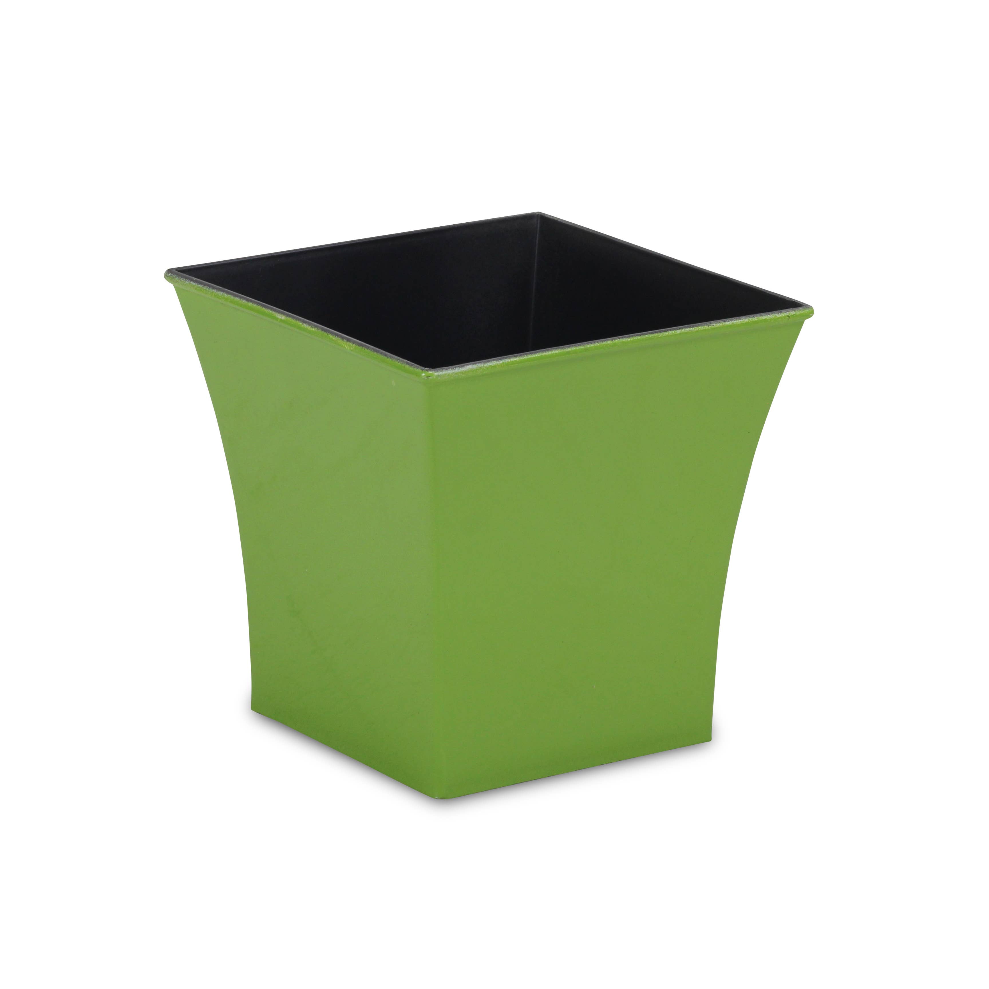 Cheungs Home Decor - Wholesale Plant Pot - 7.25 Inch Square Tapered Plastic Pot7