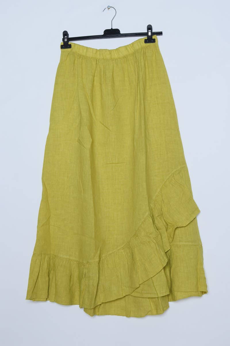 LÉA & LUC - Wholesale Skirt - Women's - 100% Linen Skirt REF. 800223