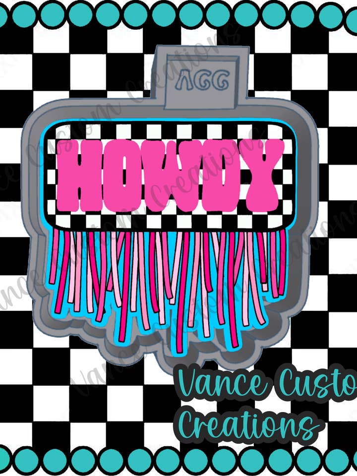 Franjado Olá Caloiro Bolor por atacado de Vance Custom Creations