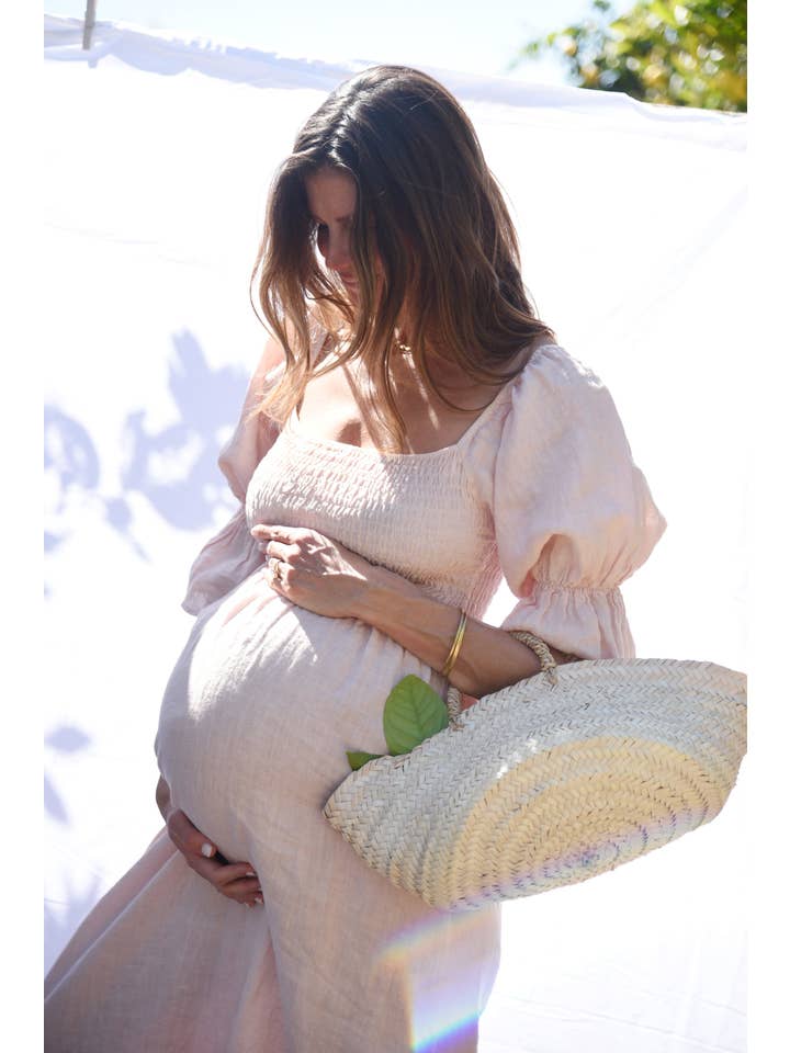 Beachwood The Label - Wholesale Dress - Maternity - The Deia Dress // Blush1