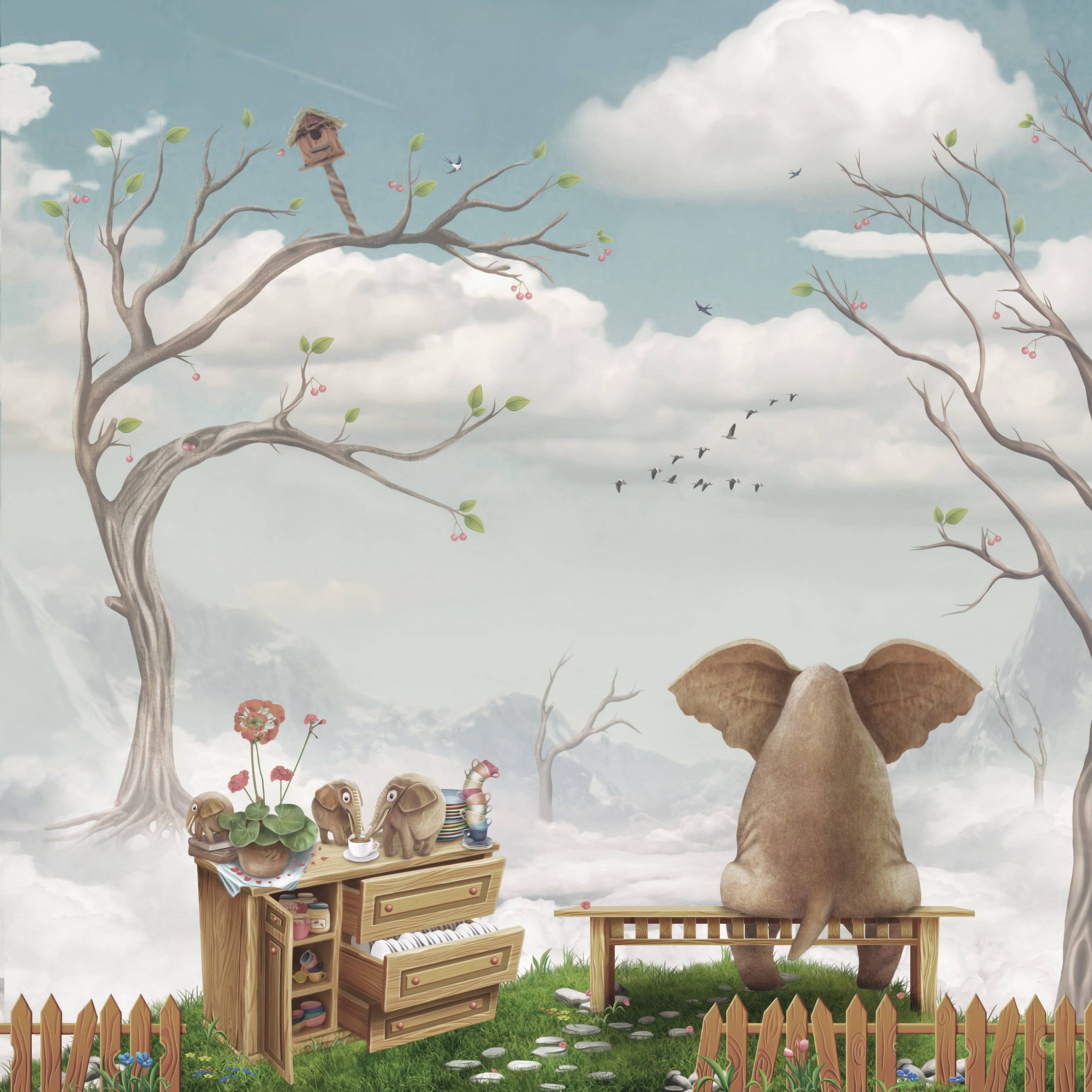 PIPAPEL - Venta al por mayor Papel pintado - Mural Tic-Toc0