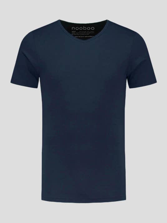 Nooboo - Wholesale Knit Top - Men's - Luxury Bamboo V neck T-shirt 4