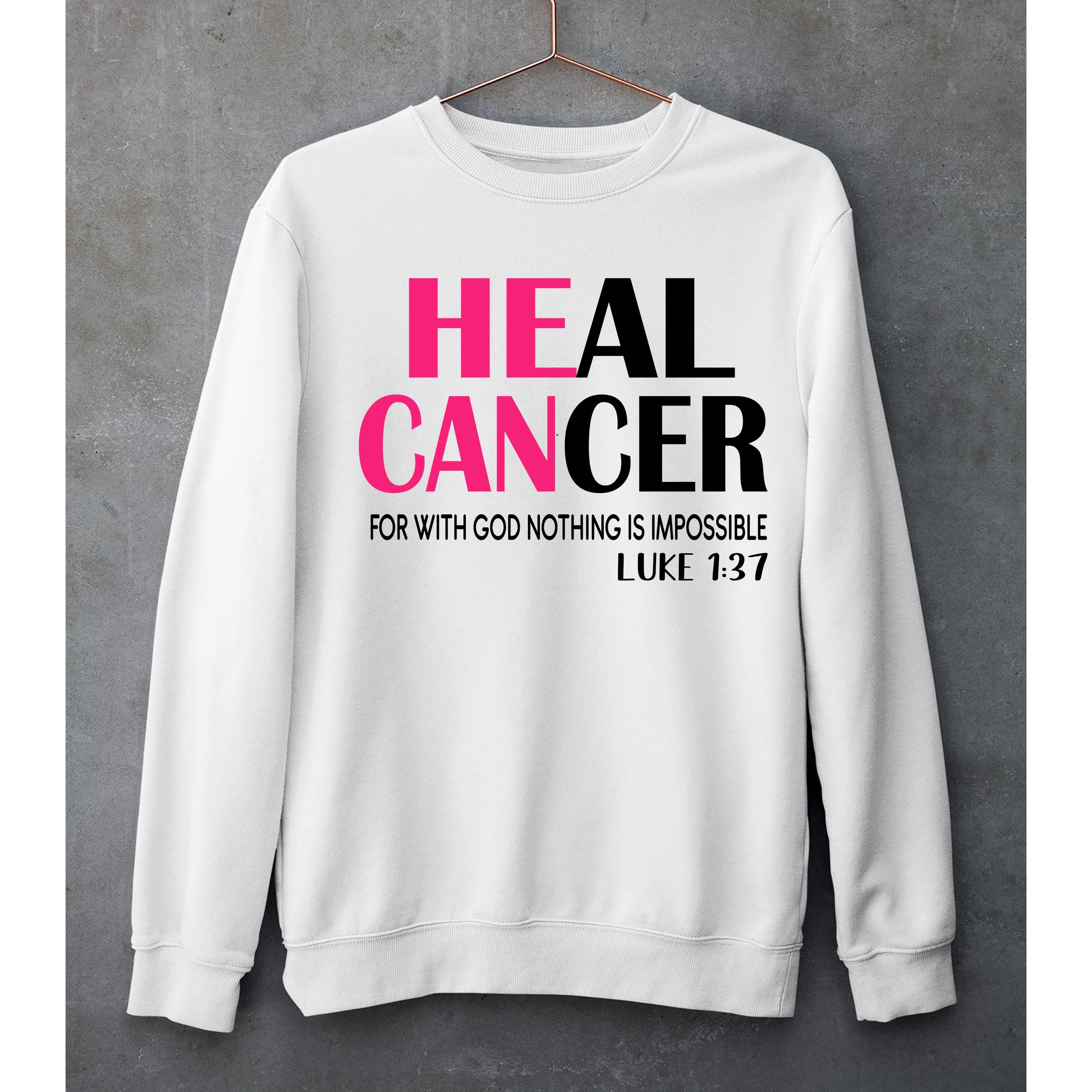 LA Shirt Company - Wholesale Graphic Sweatshirt - Women's - Heal Cancer - Hoodie & Sweatshirt7