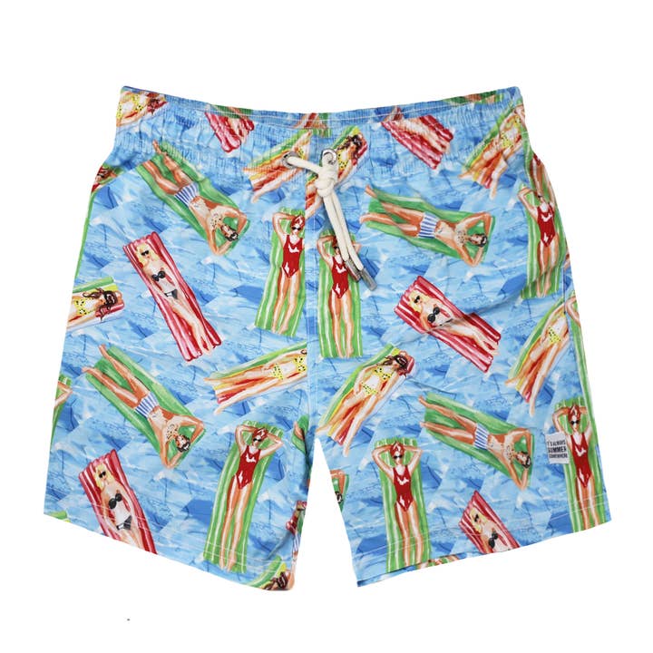 Journée de la piscine pour la vente par Azul Siete