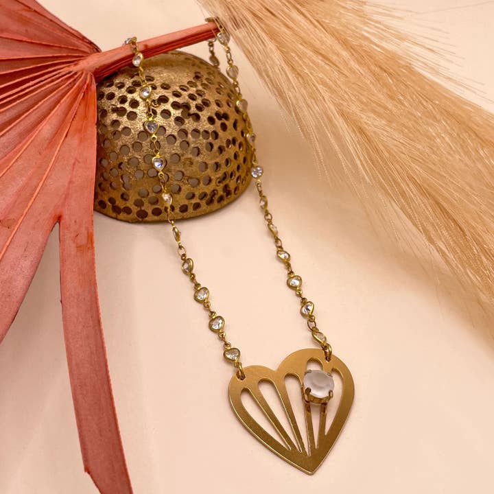 Colar Freia com Corrente de Zircão por atacado de Susi di Re