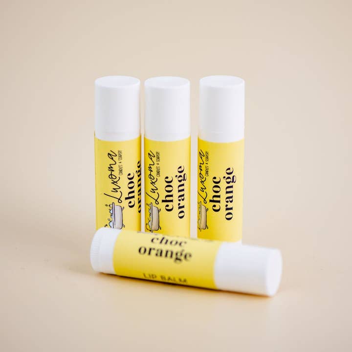 Luxoma - Wholesale Lip Balm - Choc Orange Flavoured Lip Balm1