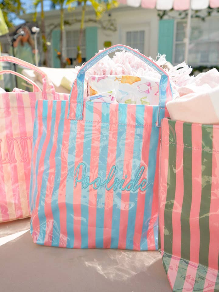 Cabana Clear Coat Tote for wholesale by KENZKUSTOMZ