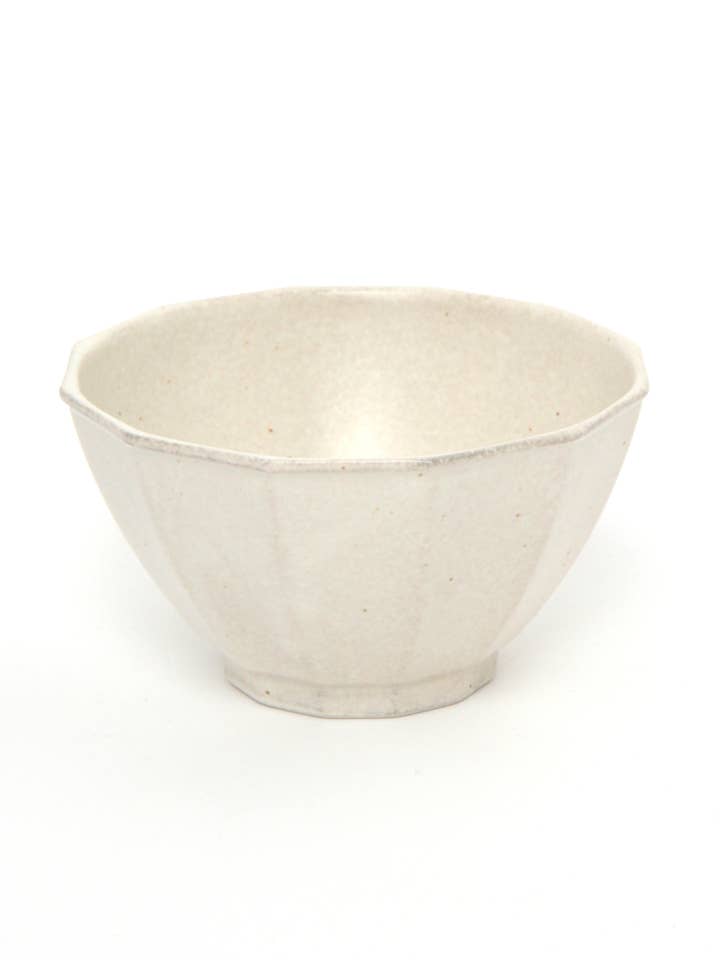 Mino Ware Octagon Risskål Elfenben för wholesale av LAKOLE