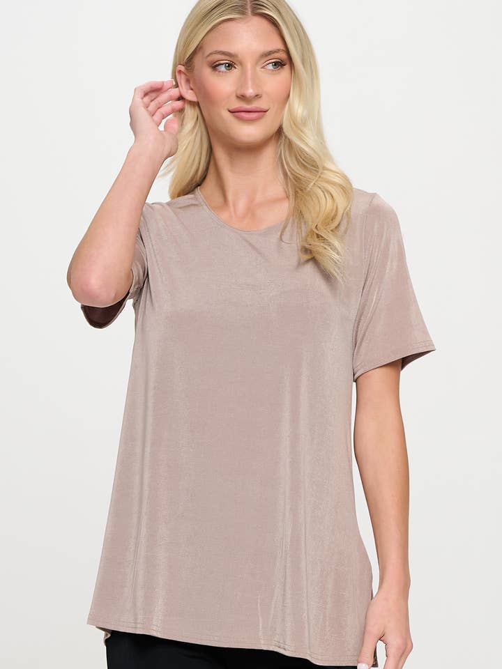 BNS Vented Tunic Top-2042BN-SRS1 for wholesale by Jostar