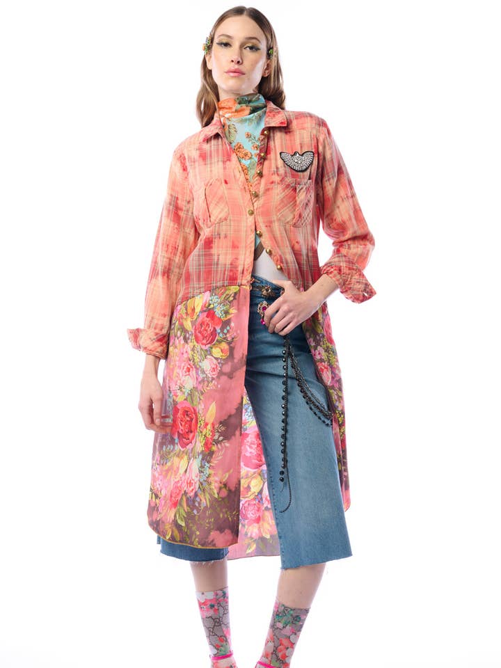 Scharlachrote Tunika/Hemd für den Großhandel von Aratta | Women's Fashion