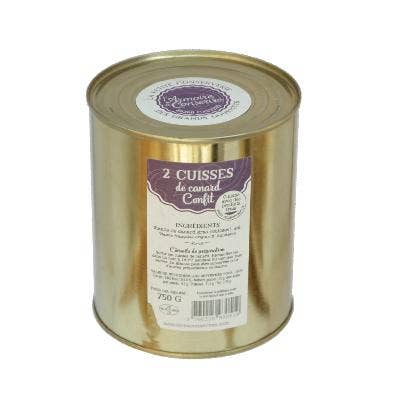 L'armoire A Conserves - Wholesale Preserves - 2 CANDIED DUCK LEGS 750G CAN