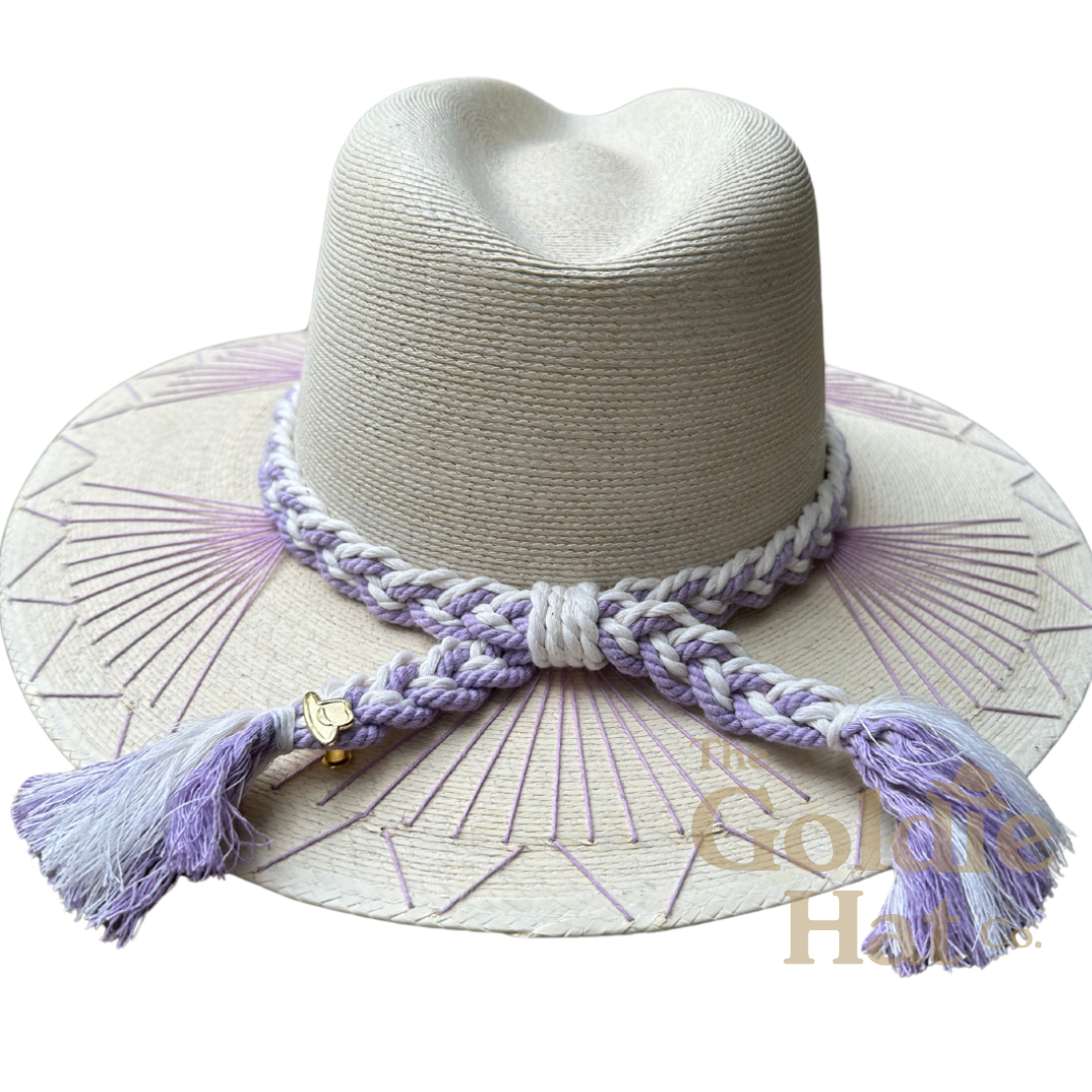 The Goldie Hat Co – Großhandel Fedora-Hut – Damen – Mallorca Violett2