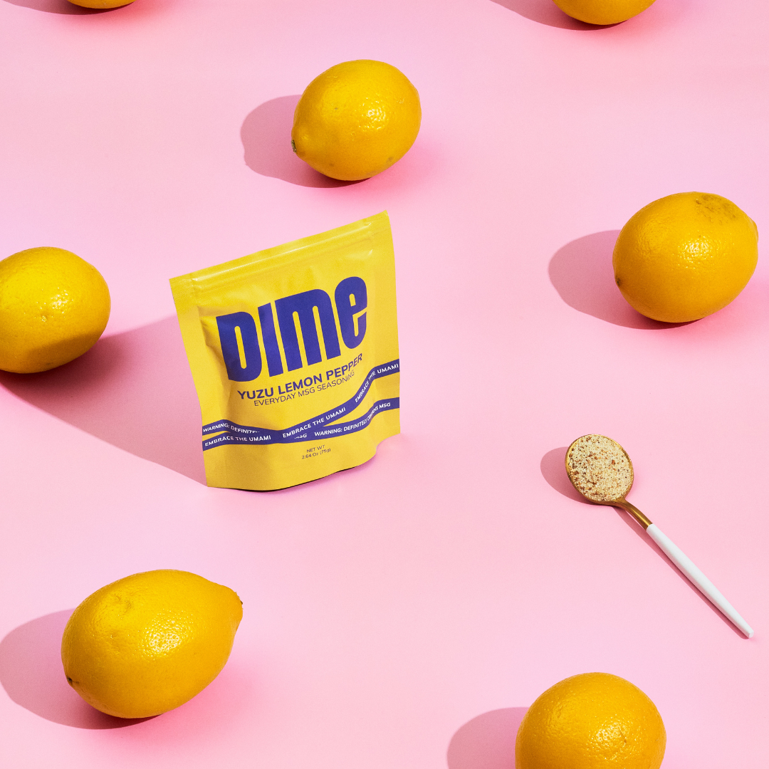 DIME - Wholesale Dried Spice Mix - DIME MSG Yuzu Lemon Pepper Everyday MSG Seasoning4