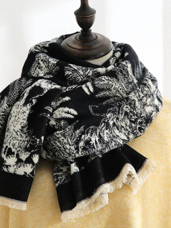 ShieldChic - Wholesale Scarf - Women's - Casual 5 Colors Imitated Cashmere Scarf14