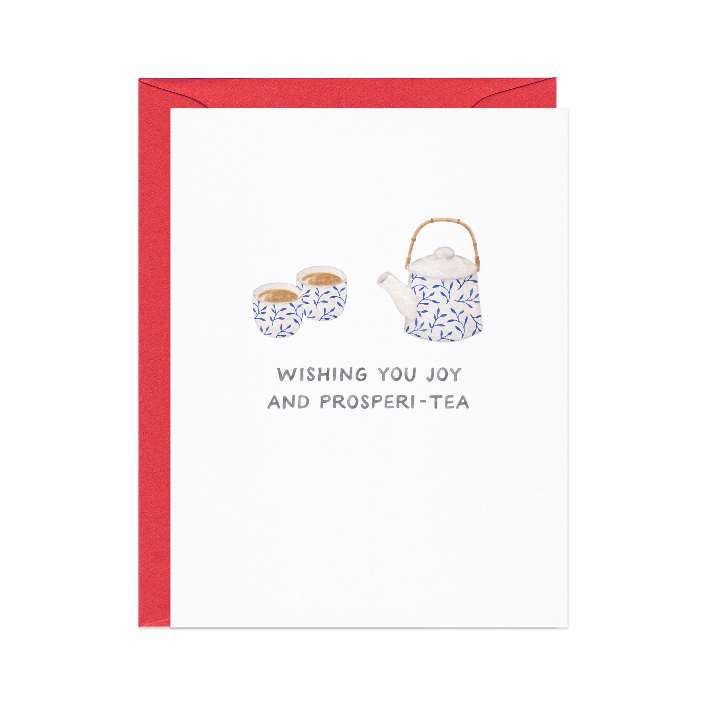 Amy Zhang - Wholesale Wedding Card - Joy And Prosperi-Tea — Lunar New Year / Wedding Card2